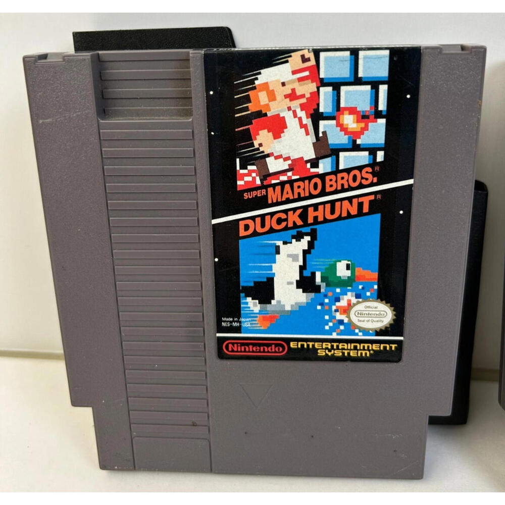 Nintendo Video Game Super Mario Bros. Duck Hunt 1985 With Sleeve
